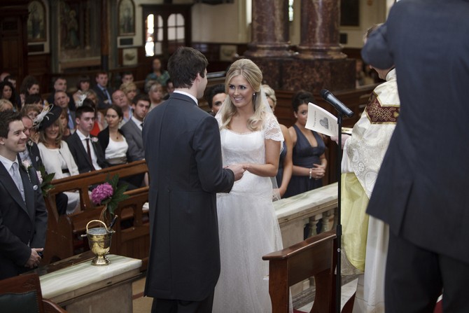 real wedding ceremony